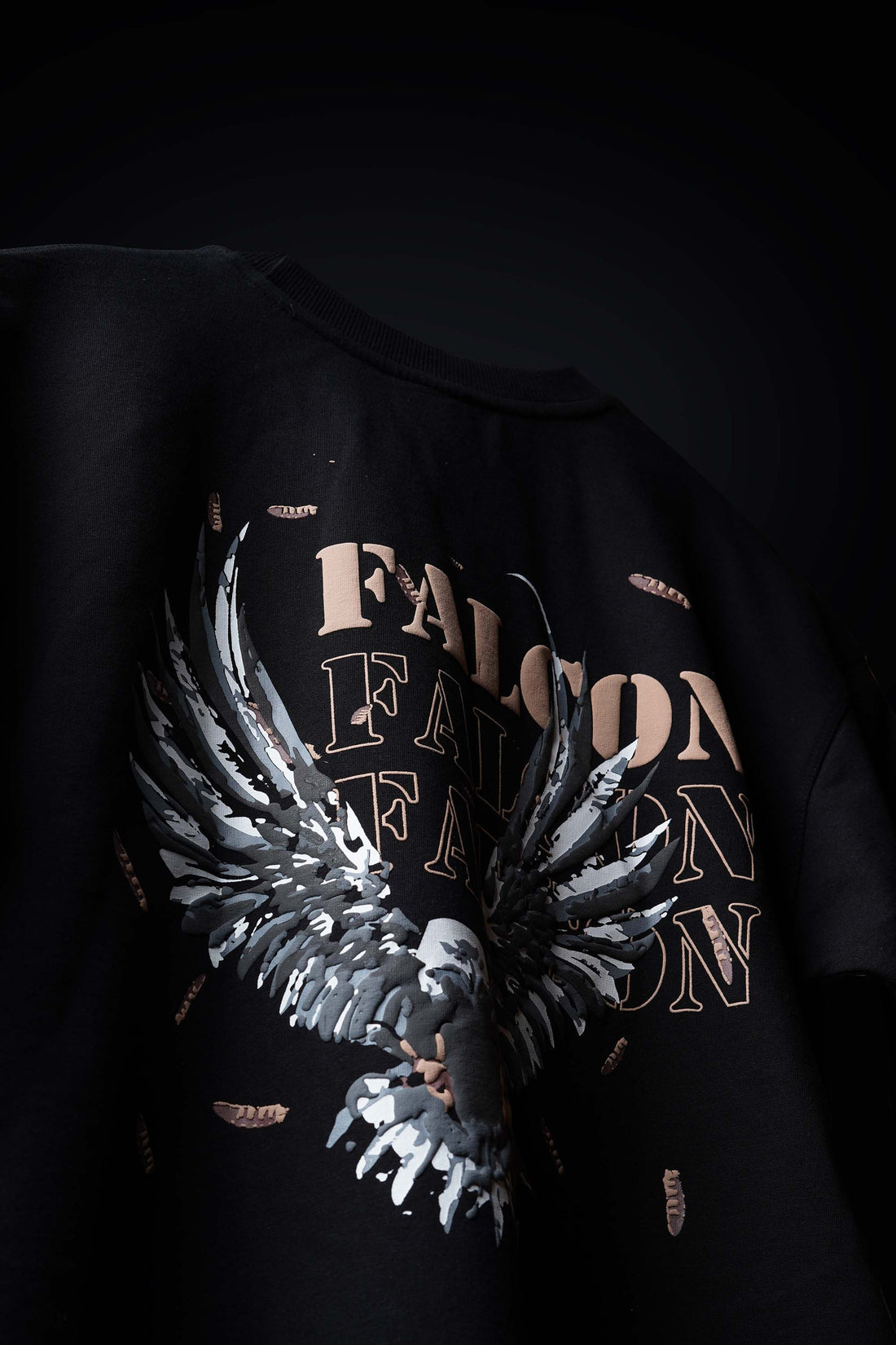 Black Falcon Oversized T-shirt