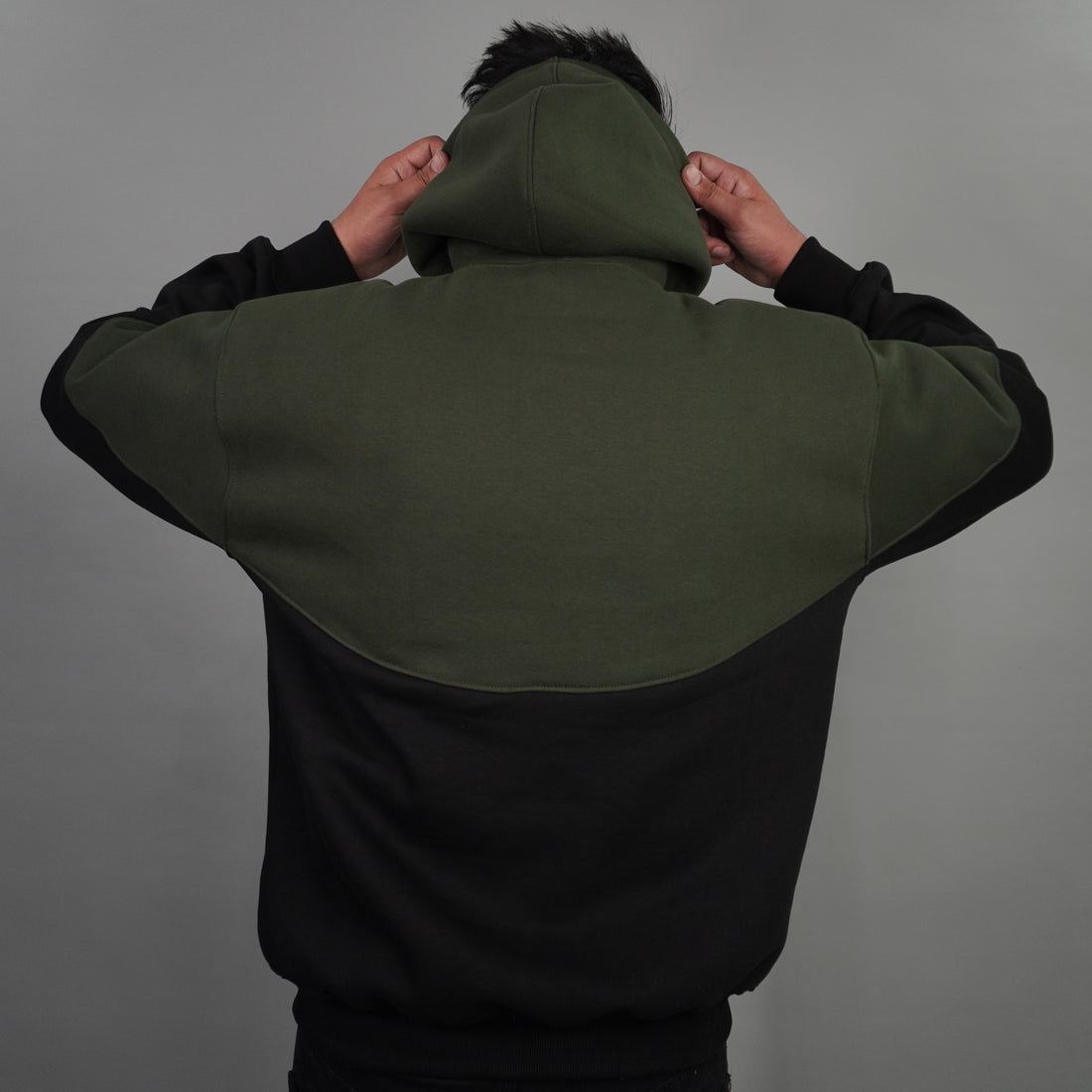 Green Oversized Hoodie