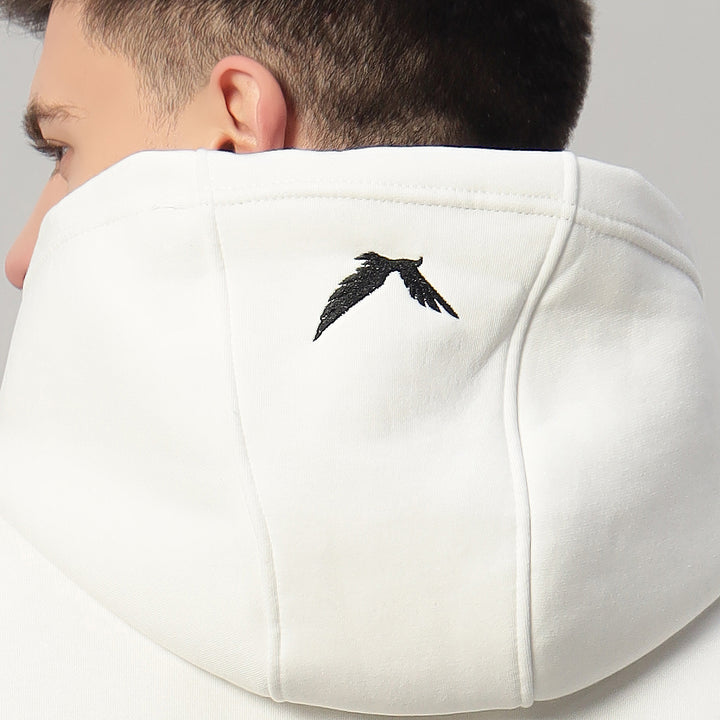 White Swift Raptor Hoodie